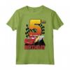 HapTiger Pixar Cars Lightning McQueen 5th Birthday Peel Out Maglietta - Officially Licensed Apparel for Kids
