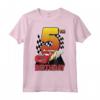 HapTiger Pixar Cars Lightning McQueen 5th Birthday Peel Out Maglietta - Officially Licensed Apparel for Kids