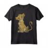 HapTiger Lion King Distressed Simba Smirk Maglietta - Officially Licensed Hakuna Matata T-shirt