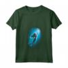 HapTiger Little Mermaid Ariel Swim Under Water Light Maglietta con Collo a V - T-shirt Ufficiale Disney per Fan della Sirenetta