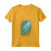 HapTiger Little Mermaid Ariel Swim Under Water Light Maglietta con Collo a V - T-shirt Ufficiale Disney per Fan della Sirenetta