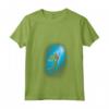 HapTiger Little Mermaid Ariel Swim Under Water Light Maglietta con Collo a V - T-shirt Ufficiale Disney per Fan della Sirenetta