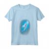 HapTiger Little Mermaid Ariel Swim Under Water Light Maglietta con Collo a V - T-shirt Ufficiale Disney per Fan della Sirenetta