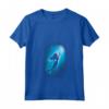 HapTiger Little Mermaid Ariel Swim Under Water Light Maglietta con Collo a V - T-shirt Ufficiale Disney per Fan della Sirenetta