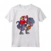 Natale Babbo Natale Equitazione Dinosauro - Maglietta per Bambini, Ragazzi e Uomini - Regalo Divertente di Natale