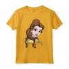 HapTiger Beauty & The Beast Belle Ballgown Portrait Maglietta - Official Licensed Vintage T-Shirt for Men, Women, Boys, Girls.