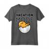 Modalità Vacanza Gudetama Maglietta - Licenza Ufficiale HapTiger Apparel per Appassionati di Gudetama