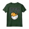 Modalità Vacanza Gudetama Maglietta - Licenza Ufficiale HapTiger Apparel per Appassionati di Gudetama