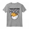 Modalità Vacanza Gudetama Maglietta - Licenza Ufficiale HapTiger Apparel per Appassionati di Gudetama