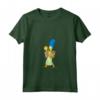 HapTiger Marge Simpson and Maggie Grocery Run Maglietta con Collo a V - Official Merchandise - Unique Tee for Fans