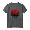 HapTiger Group Shot Mindflayer Trail Silhouettes Maglietta - Officially Licensed Apparel for Gamers - Exclusive Design 20NXST00106A-003