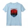 HapTiger Group Shot Mindflayer Trail Silhouettes Maglietta - Officially Licensed Apparel for Gamers - Exclusive Design 20NXST00106A-003
