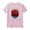 HapTiger Group Shot Mindflayer Trail Silhouettes Maglietta - Officially Licensed Apparel for Gamers - Exclusive Design 20NXST00106A-003