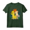 HapTiger The Lion King Young Simba and Nala Maglietta - Official Merchandise for Men, Women, Boys, Girls - Valentine's Day Tee Shirts