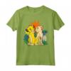 HapTiger The Lion King Young Simba and Nala Maglietta - Official Merchandise for Men, Women, Boys, Girls - Valentine's Day Tee Shirts