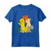 HapTiger The Lion King Young Simba and Nala Maglietta - Official Merchandise for Men, Women, Boys, Girls - Valentine's Day Tee Shirts