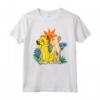 HapTiger The Lion King Young Simba and Nala Maglietta - Official Merchandise for Men, Women, Boys, Girls - Valentine's Day Tee Shirts