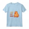 I Love Capybaras Maglietta - Design Capibara per gli Amanti degli Animali - Acquista Online