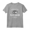 Maglietta da uomo Best Cat Dad Ever - Regalo divertente per amanti dei gatti - Ideale per Natale o compleanno