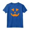 Jack O Lanterna Intagliata Zucca di Halloween - Maglietta Arancione per Feste - Ideale per Bambini e Adulti