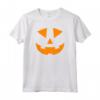 Jack O Lanterna Intagliata Zucca di Halloween - Maglietta Arancione per Feste - Ideale per Bambini e Adulti