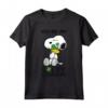 HapTiger San Patrizio Snoopy Lucky Charm Trifoglio Maglietta - Licenza Ufficiale - Ideale per Festeggiare San Patrizio