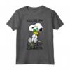 HapTiger San Patrizio Snoopy Lucky Charm Trifoglio Maglietta - Licenza Ufficiale - Ideale per Festeggiare San Patrizio