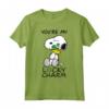 HapTiger San Patrizio Snoopy Lucky Charm Trifoglio Maglietta - Licenza Ufficiale - Ideale per Festeggiare San Patrizio