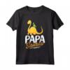 Funny Papasaurus Dinosaur Father's Day Gifts Maglietta - Lightweight Tee for Dad - Great Father's Day Shirt Idea