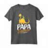 Funny Papasaurus Dinosaur Father's Day Gifts Maglietta - Lightweight Tee for Dad - Great Father's Day Shirt Idea