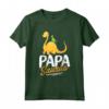 Funny Papasaurus Dinosaur Father's Day Gifts Maglietta - Lightweight Tee for Dad - Great Father's Day Shirt Idea