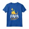 Funny Papasaurus Dinosaur Father's Day Gifts Maglietta - Lightweight Tee for Dad - Great Father's Day Shirt Idea