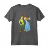 HapTiger Peter Pan and Wendy Darling Kiss Valentine’s Day Maglietta - Romantic Tee Shirt for Couples