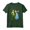 HapTiger Peter Pan and Wendy Darling Kiss Valentine’s Day Maglietta - Romantic Tee Shirt for Couples