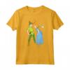 HapTiger Peter Pan and Wendy Darling Kiss Valentine’s Day Maglietta - Romantic Tee Shirt for Couples