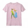 HapTiger Peter Pan and Wendy Darling Kiss Valentine’s Day Maglietta - Romantic Tee Shirt for Couples