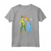 HapTiger Peter Pan and Wendy Darling Kiss Valentine’s Day Maglietta - Romantic Tee Shirt for Couples