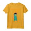 Phineas and Ferb: Candace Against the Universe I'm With Doof Maglietta - Official Perry the Platypus Tee Shirts for Boys and Girls