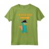 Phineas and Ferb: Candace Against the Universe I'm With Doof Maglietta - Official Perry the Platypus Tee Shirts for Boys and Girls