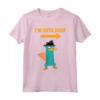 Phineas and Ferb: Candace Against the Universe I'm With Doof Maglietta - Official Perry the Platypus Tee Shirts for Boys and Girls