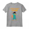 Phineas and Ferb: Candace Against the Universe I'm With Doof Maglietta - Official Perry the Platypus Tee Shirts for Boys and Girls