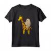Bradipo che Cavalca le Bradipi Giraffe Maglietta - Disegno Divertente di Giraffe e Bradipi per Ragazze e Ragazzi - Ideale come Regalo Carino