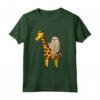 Bradipo che Cavalca le Bradipi Giraffe Maglietta - Disegno Divertente di Giraffe e Bradipi per Ragazze e Ragazzi - Ideale come Regalo Carino
