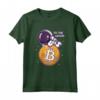 Bitcoin Alla Luna Astronauta Crypto Cryptovalute Trader BTC Maglietta - To The Moon! Crypto Apparel for Enthusiasts