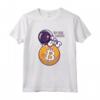 Bitcoin Alla Luna Astronauta Crypto Cryptovalute Trader BTC Maglietta - To The Moon! Crypto Apparel for Enthusiasts