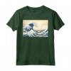 Grande onda al largo di Kanagawa Katsushika Hokusai - Maglietta Capolavoro per Amanti dell'Arte - Ideale per Regalo o per Indossare l'Opera d'Arte