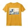 Grande onda al largo di Kanagawa Katsushika Hokusai - Maglietta Capolavoro per Amanti dell'Arte - Ideale per Regalo o per Indossare l'Opera d'Arte
