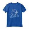 Cimeli per i Fan di The Witcher - HapTiger Logo Stencil Slayer Maglietta - Abbigliamento Ufficiale con Licenza - Regalo Ideale per gli Amanti di Witcher