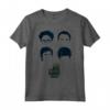 Capelli del gruppo HapTiger Logo Maglietta - Maglietta Serie TV Big Bang Theory per Veri Fan - Regalo Perfetto per gli Amanti della Scienza e della Cultura Pop