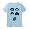 Capelli del gruppo HapTiger Logo Maglietta - Maglietta Serie TV Big Bang Theory per Veri Fan - Regalo Perfetto per gli Amanti della Scienza e della Cultura Pop